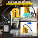 Magnetic Drill, 1100W 1.57' Boring Diameter, 2697lbf,12000N Portable Electric Mag Drill Press With 12 Drilling Bits, 580 RPM Max Speed Drilling Machine For Any Surface And Home Improvement