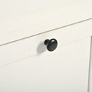 Kitchen Island, Serving Cart With Extendable Worktop, Kitchen Cabinet, Kitchen Trolley, Dining Cart With Wood Grain, Dining Cart With Two Doors And Three Drawers